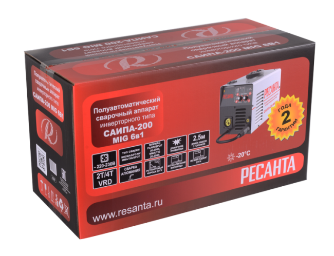 Сварочный аппарат РЕСАНТА САИПА-200