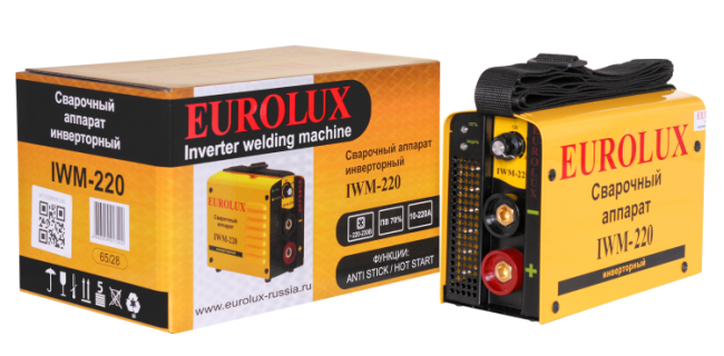 Сварочный аппарат EUROLUX IWM220 Сварочный аппарат EUROLUX IWM220