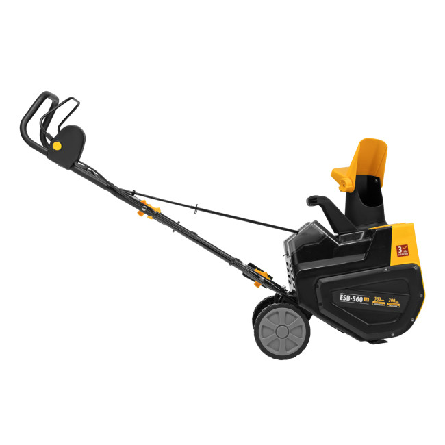 Снегоуборочная машина аккумуляторная, ESB-560Li, 560 мм, 40В, 2 АКБ 5 Ач, ЗУ, метал. шнек Denzel Снегоуборочная машина аккумуляторная, ESB-560Li, 560 мм, 40В, 2 АКБ 5 Ач, ЗУ, метал. шнек Denzel