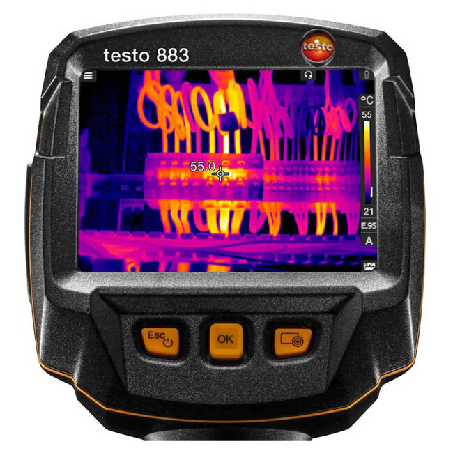 Тепловизор Testo 883 со стандартным объективом Тепловизор Testo 883 со стандартным объективом
