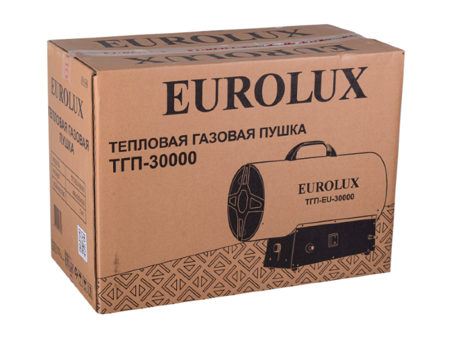 Тепловая газовая пушка Eurolux ТГП-EU-30000 Тепловая газовая пушка Eurolux ТГП-EU-30000