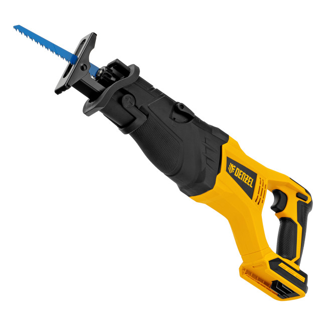 Пила сабельная аккумуляторная бесщет BRC-120-0, 18В Li-Ion Denzel Пила сабельная аккумуляторная бесщет BRC-120-0, 18В Li-Ion Denzel