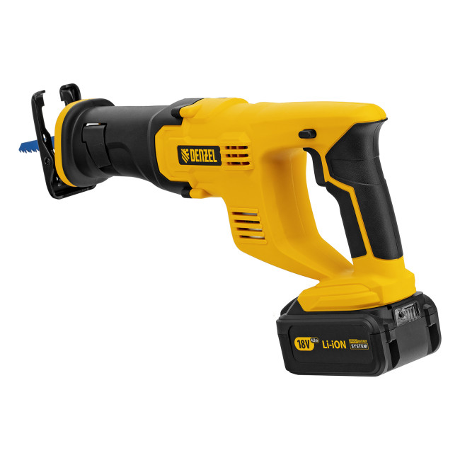 Пила сабельная аккумуляторная CRC-115, 18В Li-Ion Denzel Пила сабельная аккумуляторная CRC-115, 18В Li-Ion Denzel