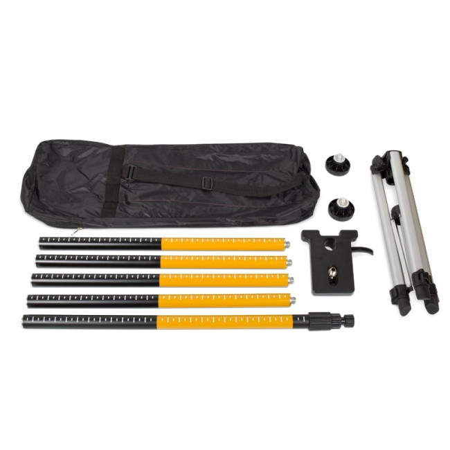 Комплект: лазерный уровень RGK PR-2M + штанга-упор RGK CG-2 Комплект: лазерный уровень RGK PR-2M + штанга-упор RGK CG-2