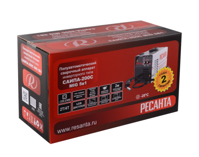 Сварочный аппарат РЕСАНТА САИПА-200C