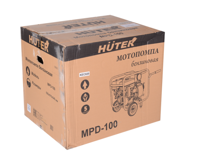 Мотопомпа HUTER MPD-100