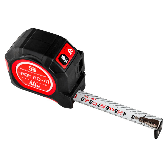 Лазерный дальномер RGK RD-41 с рулеткой Лазерный дальномер RGK RD-41 с рулеткой