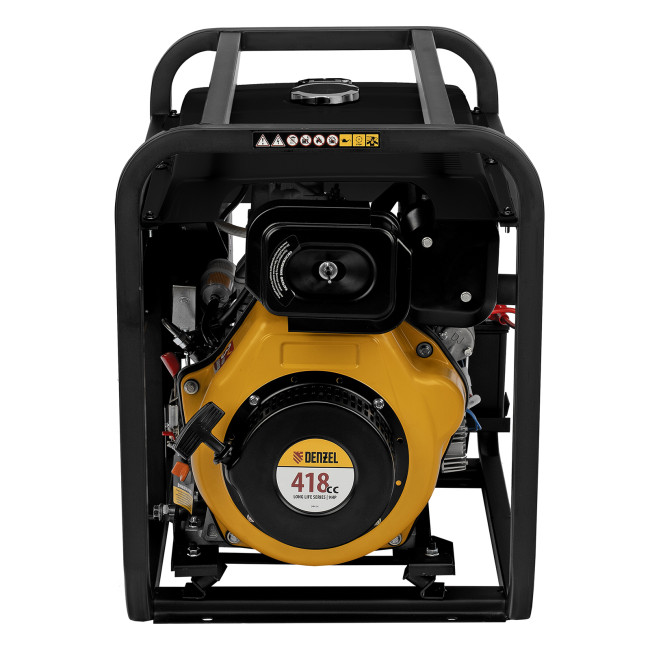 Генератор дизельный DES-55E, 5,5 кВт, 230 В, 11 л, электростартер Denzel Генератор дизельный DES-55E, 5,5 кВт, 230 В, 11 л, электростартер Denzel
