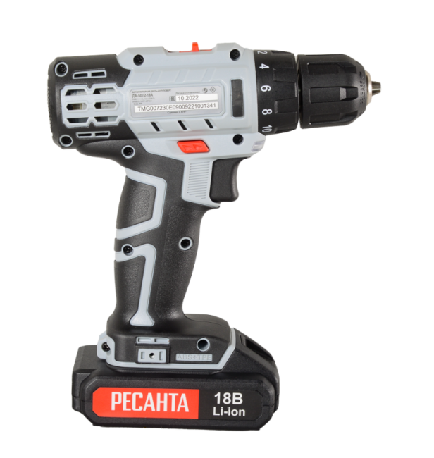Дрель-шуруповерт аккумуляторная Ресанта ДА-50Л2-18А