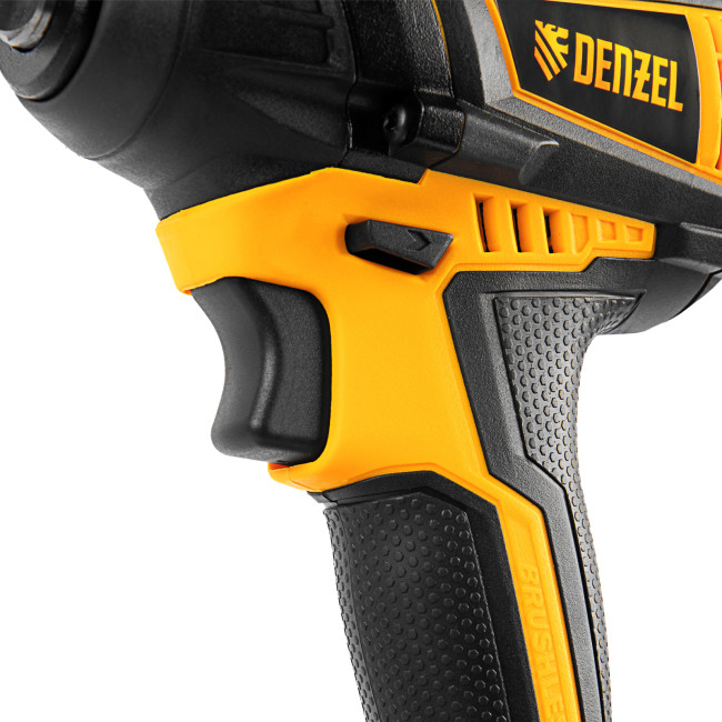 Гайковерт ударный аккумуляторный бесщет CIW-IB-300, Li-ion, 18В, 300Нм Denzel Гайковерт ударный аккумуляторный бесщет CIW-IB-300, Li-ion, 18В, 300Нм Denzel