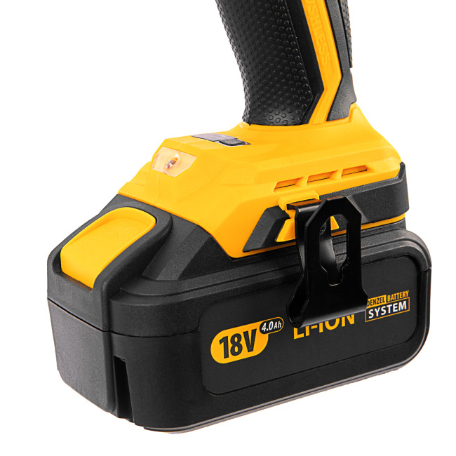 Гайковерт ударный аккумуляторный бесщет CIW-IB-300, Li-ion, 18В, 300Нм Denzel Гайковерт ударный аккумуляторный бесщет CIW-IB-300, Li-ion, 18В, 300Нм Denzel