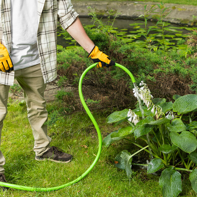 Дренажный насос для чистой воды DPB400, 400 Вт, подъем 11 м, 5500 л/ч Denzel
