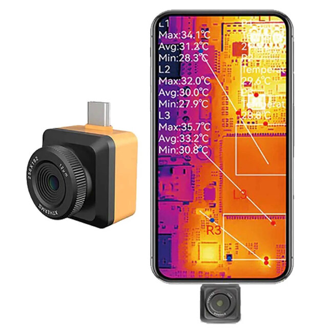 Мобильный тепловизор iRay T2S+ Мобильный тепловизор iRay T2S+