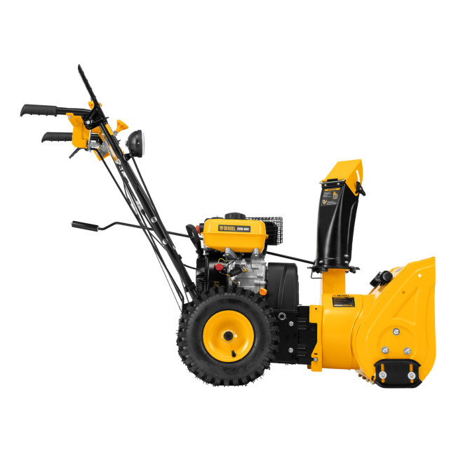 Гибридная снегоуборочная машина с функц. подметания SWB-800, 212 сс, руч. старт, 2 насадки// Denzel Гибридная снегоуборочная машина с функц. подметания SWB-800, 212 сс, руч. старт, 2 насадки// Denzel
