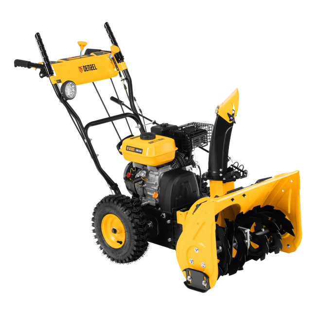 Гибридная снегоуборочная машина с функц. подметания SWB-800, 212 сс, руч. старт, 2 насадки// Denzel Гибридная снегоуборочная машина с функц. подметания SWB-800, 212 сс, руч. старт, 2 насадки// Denzel