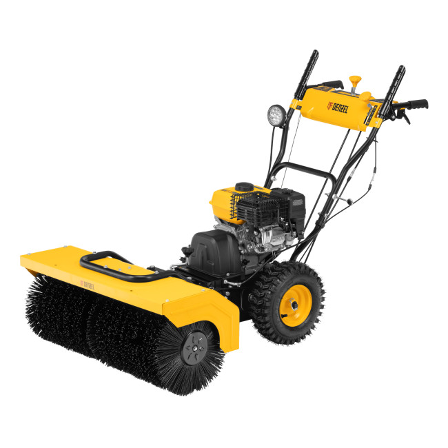 Гибридная снегоуборочная машина с функц. подметания SWB-800, 212 сс, руч. старт, 2 насадки// Denzel Гибридная снегоуборочная машина с функц. подметания SWB-800, 212 сс, руч. старт, 2 насадки// Denzel