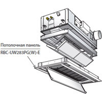 Toshiba Потолочная панель (RBC-UW283PG(W)-E)
