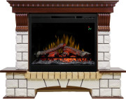 Каминокомплект Pierre Luxe - Темный дуб / Белый с очагом Symphony 26'' DF2624L-INT Каминокомплект Pierre Luxe - Темный дуб / Белый с очагом Symphony 26'' DF2624L-INT