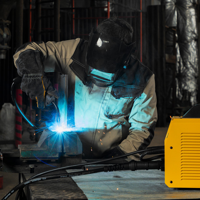 Аппарат инвертор. полуавтомат. cварки IMIG-200, 200 А, ПВ 60%, катушка 5 кг Denzel