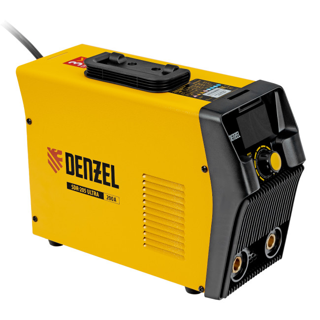 Аппарат инвертор. дуговой сварки SDR-205 Ultra, 200 А, ПВ 60% Denzel Аппарат инвертор. дуговой сварки SDR-205 Ultra, 200 А, ПВ 60% Denzel