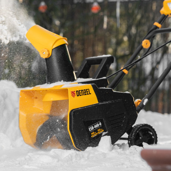 Снегоуборочная машина аккумуляторная, ESB-460-0, Li-Ion, 36В Denzel Снегоуборочная машина аккумуляторная, ESB-460-0, Li-Ion, 36В Denzel