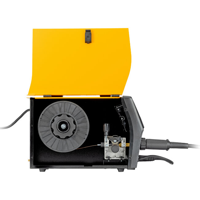 Аппарат инвертор. полуавтомат. cварки IMIG-185SDR, 180 А, ПВ 60%, катушка 5 кг Denzel