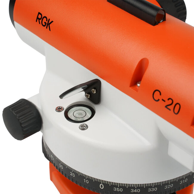 Комплект оптический нивелир RGK C-20 с поверкой + штатив S6-N + рейка AMO S4 Комплект оптический нивелир RGK C-20 с поверкой + штатив S6-N + рейка AMO S4