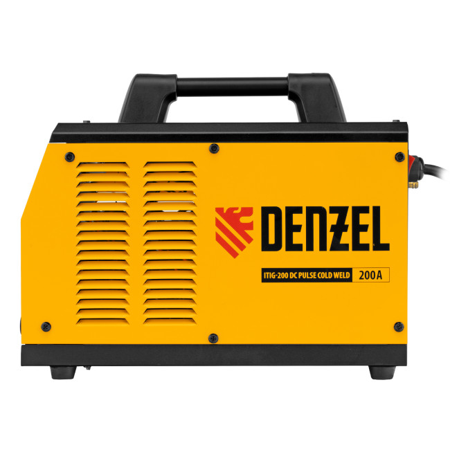 Аппарат инвертор. аргонодуговой сварки ITIG-200 DС Pulse Cold Weld, 200 А, ПВ 60% Denzel