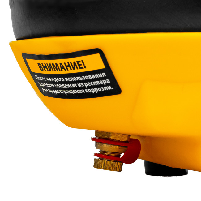 Компрессор воздушный DL1300, 10 бар, 1,3 кВт 180 л/мин 5 л, с набором аксессуаров Denzel