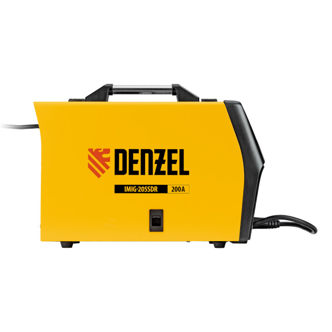 Аппарат инвертор. полуавтомат. cварки IMIG-205SDR, 200 А, ПВ 60%, катушка 5 кг Denzel Аппарат инвертор. полуавтомат. cварки IMIG-205SDR, 200 А, ПВ 60%, катушка 5 кг Denzel