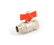 Шаровый кран 1/2 бабочка Шаровый кран 1/2 бабочка