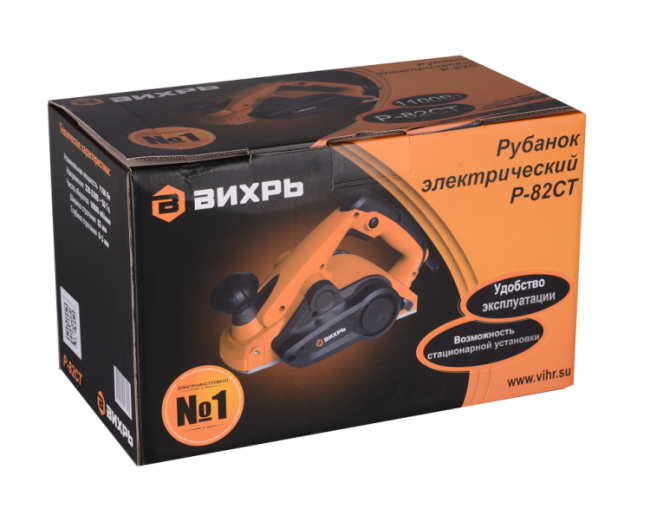 Электрический рубанок ВИХРЬ Р-82СТ (со станиной)