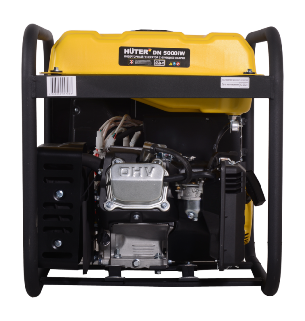 Электрогенератор инверторный DN 5000iW, с функцией сварки Huter