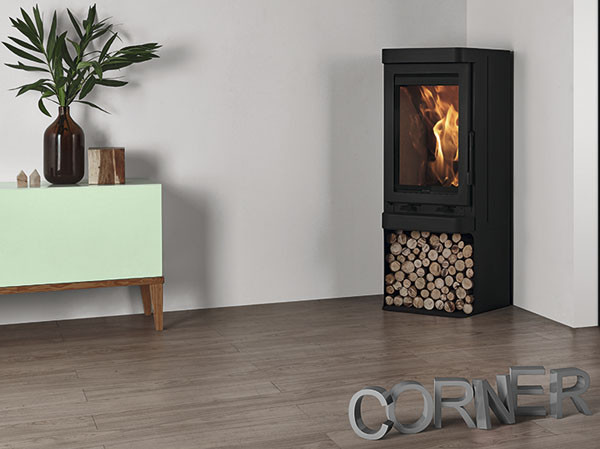 Печь-камин угловая Solzaima Tek Corner