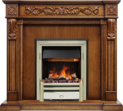 Каминокомплект Neapol - Дуб антик с очагом Cavendish