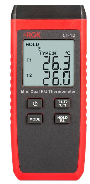 Термометр RGK CT-12 с погружным зондом температуры TR-10W