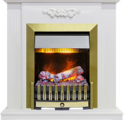 Каминокомплект Lumsden - Белый дуб с очагом Danville Antique Brass FB2 Каминокомплект Lumsden - Белый дуб с очагом Danville Antique Brass FB2