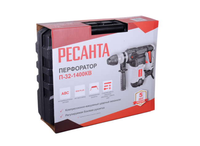 Перфоратор Ресанта П-32-1400КВ