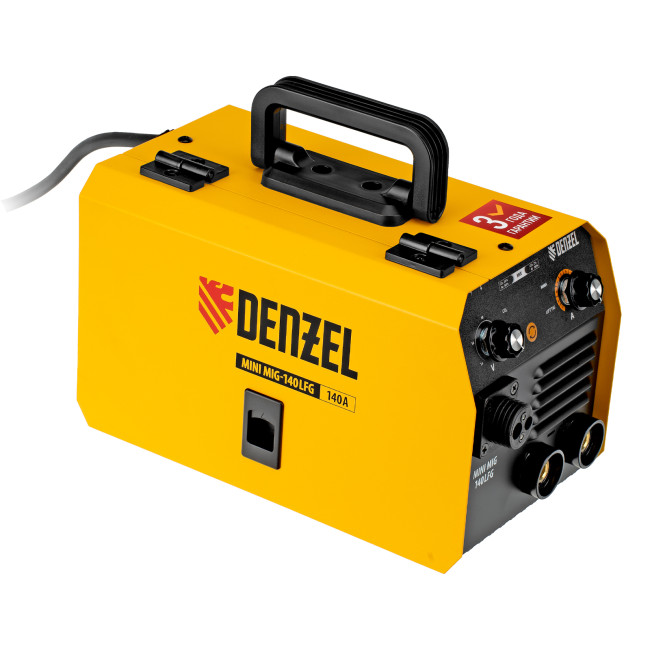 Аппарат инвертор. полуавтомат. сварки Mini MIG-140LFG, 140 А, ПВ 60%// Denzel