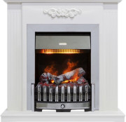 Каминокомплект Lumsden - Белый дуб с очагом Danville Chrome FB2 Каминокомплект Lumsden - Белый дуб с очагом Danville Chrome FB2