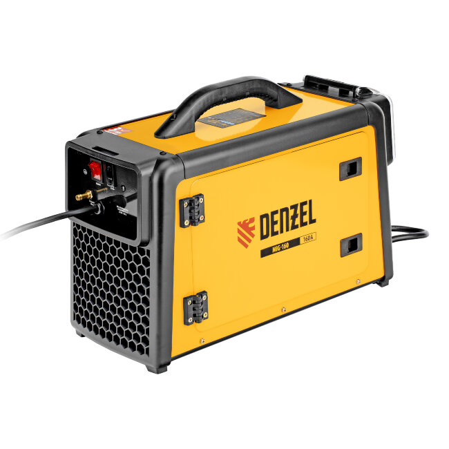 Аппарат инвертор. полуавтомат. сварки MIG-160, 160 А, ПВ 60%, катушка 5 кг// Denzel Аппарат инвертор. полуавтомат. сварки MIG-160, 160 А, ПВ 60%, катушка 5 кг// Denzel