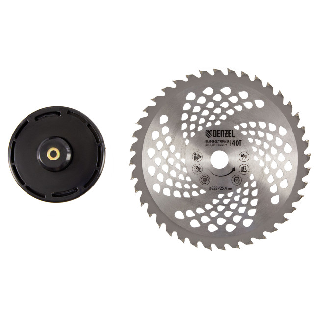 Триммер бензиновый DT 52, 52 см3, 3 л. с, неразъемная штанга, состоит из 2 частей Denzel Триммер бензиновый DT 52, 52 см3, 3 л. с, неразъемная штанга, состоит из 2 частей Denzel