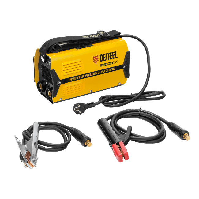 Аппарат инверторный дуговой сварки DS-230 Compact, 230 А, ПВ 70%, диаметр электрода 1.6-5 мм Denzel Аппарат инверторный дуговой сварки DS-230 Compact, 230 А, ПВ 70%, диаметр электрода 1.6-5 мм Denzel