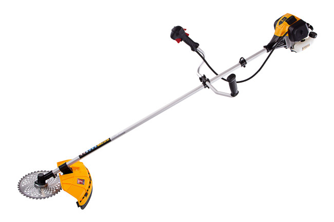 Триммер бензиновый DGT 250, 25 см3, 1.3 л. с, неразъемная штанга, состоит из 2 частей Denzel