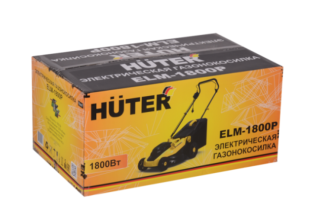 Газонокосилка электрическая HUTER ELM-1800P