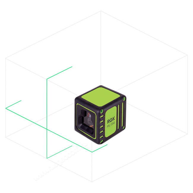 Лазерный уровень RGK ML-31G с калибровкой Лазерный уровень RGK ML-31G с калибровкой