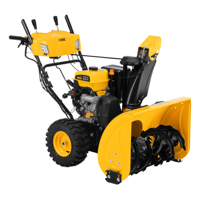 Бензиновая снегоуборочная машина SBL 711D PRO, 302cc, эл.старт, фара, обогрев, блок. дифф. Denzel Бензиновая снегоуборочная машина SBL 711D PRO, 302cc, эл.старт, фара, обогрев, блок. дифф. Denzel