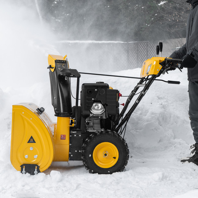 Бензиновая снегоуборочная машина SBL 711D PRO, 302cc, эл.старт, фара, обогрев, блок. дифф. Denzel Бензиновая снегоуборочная машина SBL 711D PRO, 302cc, эл.старт, фара, обогрев, блок. дифф. Denzel