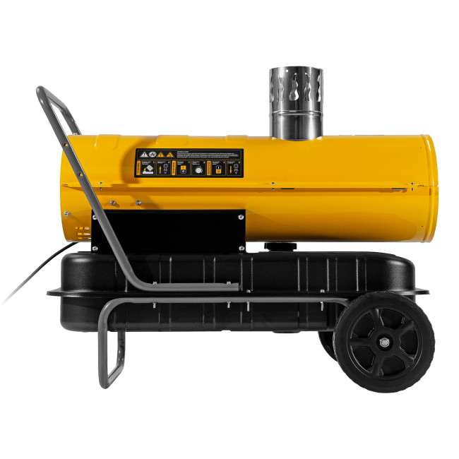 Дизельная тепловая пушка NHG-20i, 20 кВт, 600 м3/ч, непрямой нагрев, цифровой термостат Denzel Дизельная тепловая пушка NHG-20i, 20 кВт, 600 м3/ч, непрямой нагрев, цифровой термостат Denzel