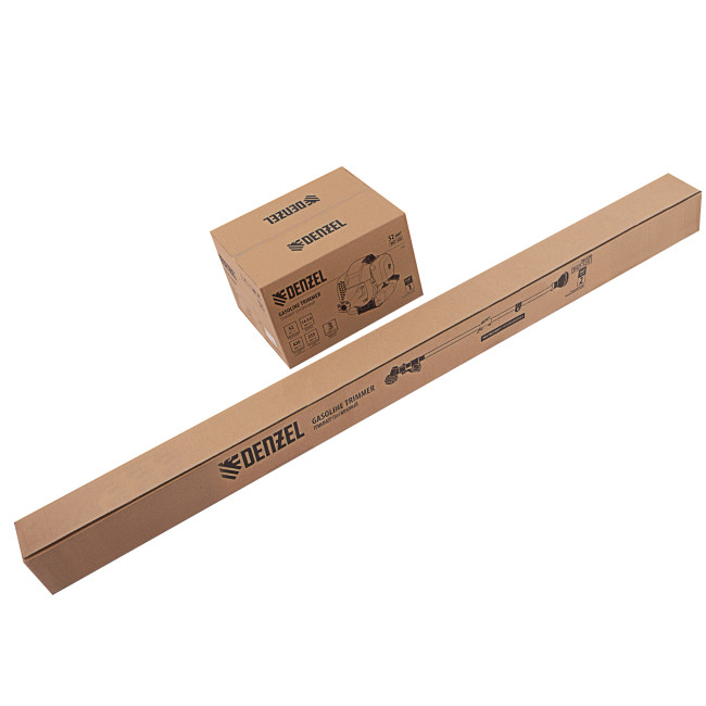 Триммер бензиновый DGT 520, 52 см3, 3 л. с, неразъемная штанга, состоит из 2 частей Denzel Триммер бензиновый DGT 520, 52 см3, 3 л. с, неразъемная штанга, состоит из 2 частей Denzel